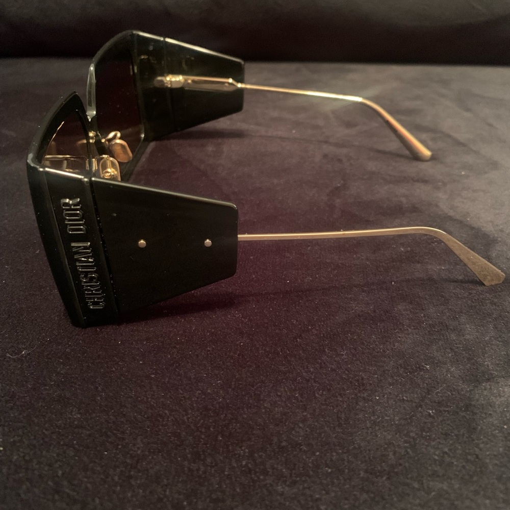 Christian Dior Chic Oversized Black Sunglasses